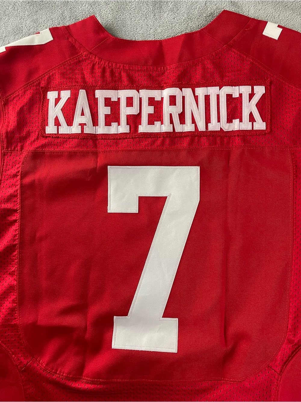 San Francisco 49ers Kaepernick #7 Jersey Men’s 44
Size: 44 (Large)
Pit to pit a - Picture 12 of 16